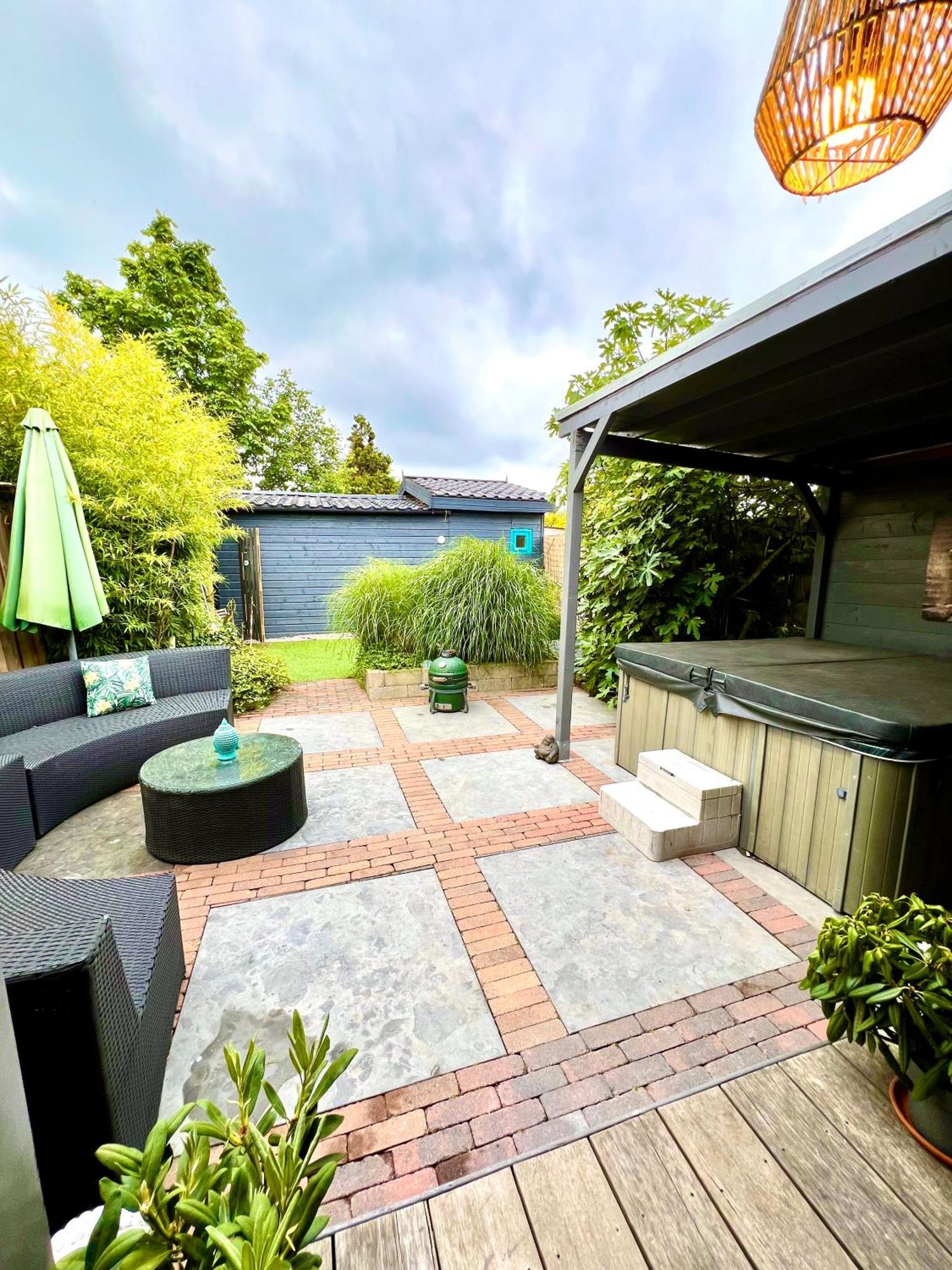 Buddha Style Family House & Jacuzzi & Sauna Near Amsterdam Vijfhuizen Eksteriør bilde